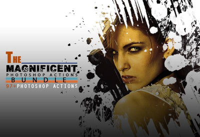 The Magnificent Photoshop Action Bundle - 97+ Actions - Artixty