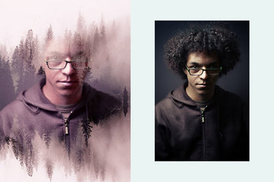 6-In-1 Double Exposure Photoshop Actions Bundle - Artixty