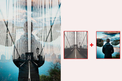 6-In-1 Double Exposure Photoshop Actions Bundle - Artixty