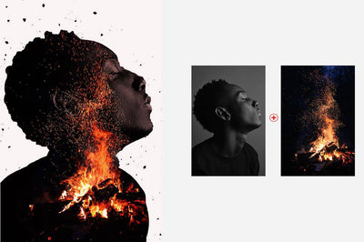 6-In-1 Double Exposure Photoshop Actions Bundle - Artixty