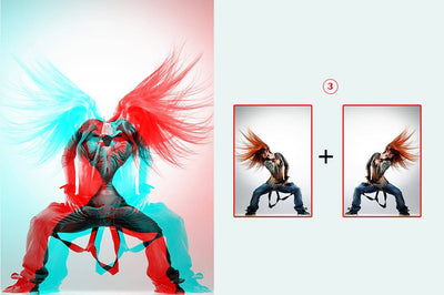 6-In-1 Double Exposure Photoshop Actions Bundle - Artixty