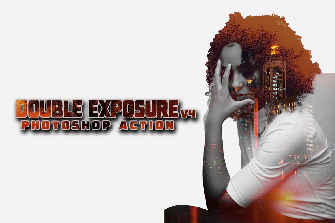 6-In-1 Double Exposure Photoshop Actions Bundle - Artixty