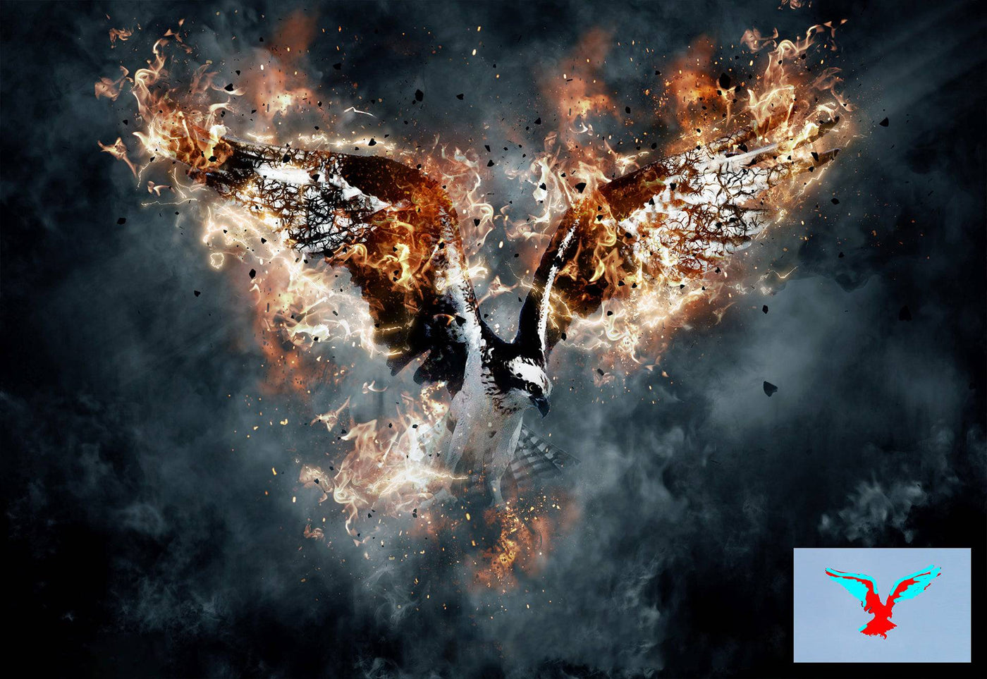 10-In-1 Lighting Explosions Photoshop Actions Bundle - Artixty