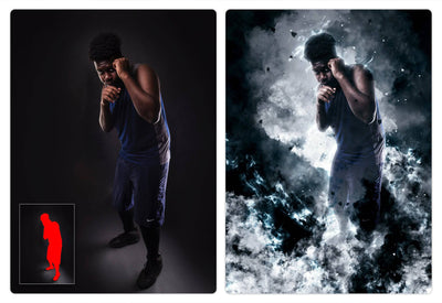 10-In-1 Lighting Explosions Photoshop Actions Bundle - Artixty