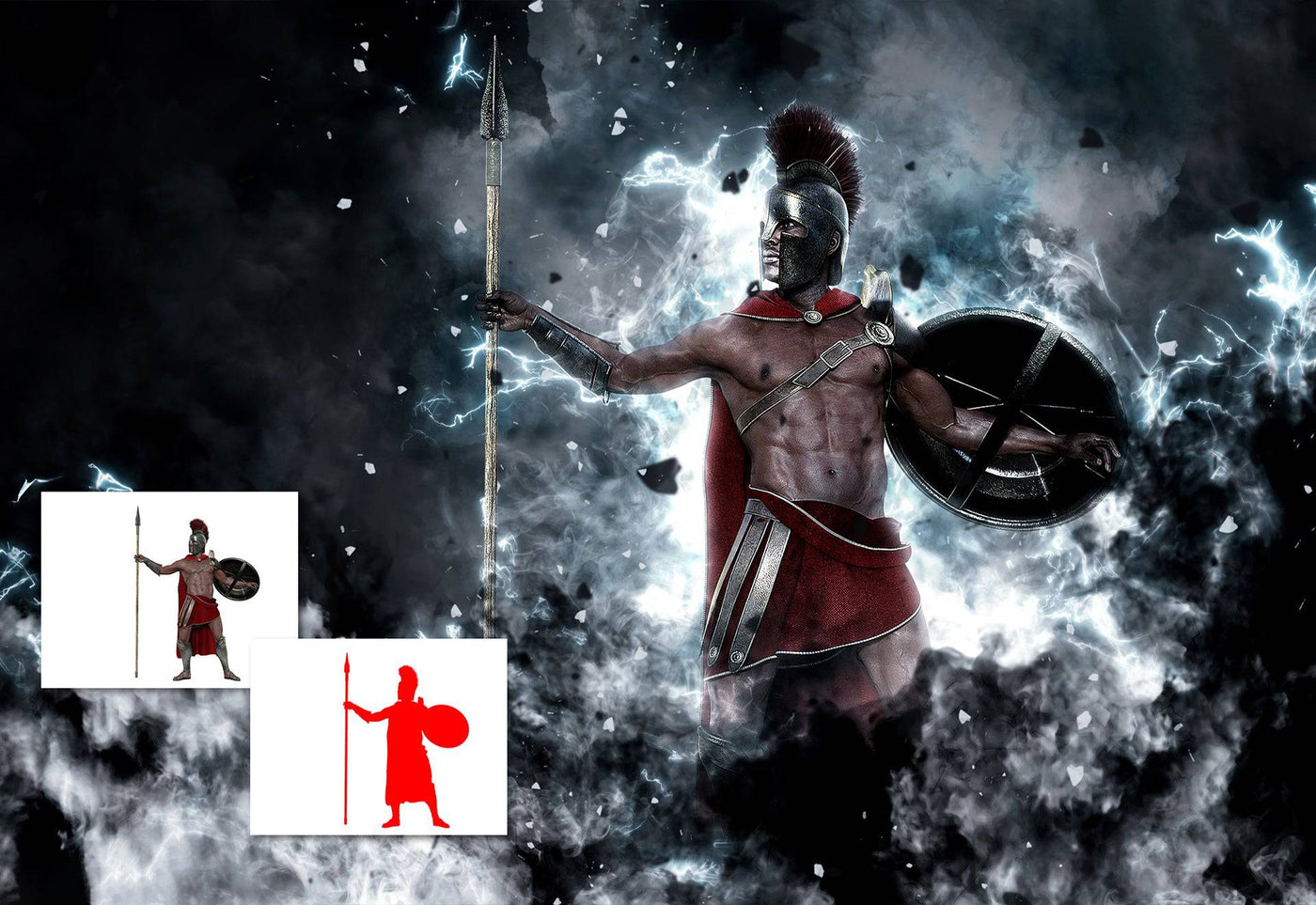 10-In-1 Lighting Explosions Photoshop Actions Bundle - Artixty