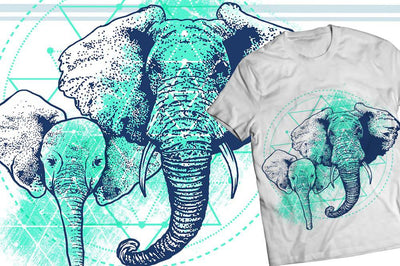 Mega T-Shirt Designs Bundle - 260 Design Templates - Artixty