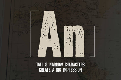 Expat Handmade Rugged Typeface - Artixty