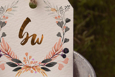 The Watercolor Monogram Illustration Bundle - Artixty