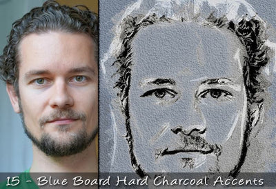 25 Realistic Charcoal Drawing & Sketching Effects - Artixty