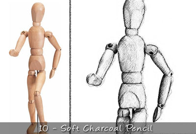 25 Realistic Charcoal Drawing & Sketching Effects - Artixty