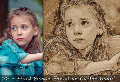 25 Realistic Charcoal Drawing & Sketching Effects - Artixty