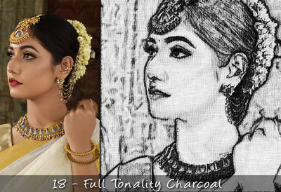 25 Realistic Charcoal Drawing & Sketching Effects - Artixty