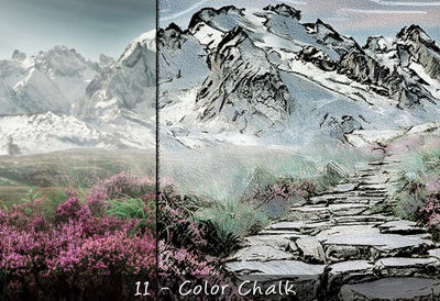 25 Realistic Charcoal Drawing & Sketching Effects - Artixty