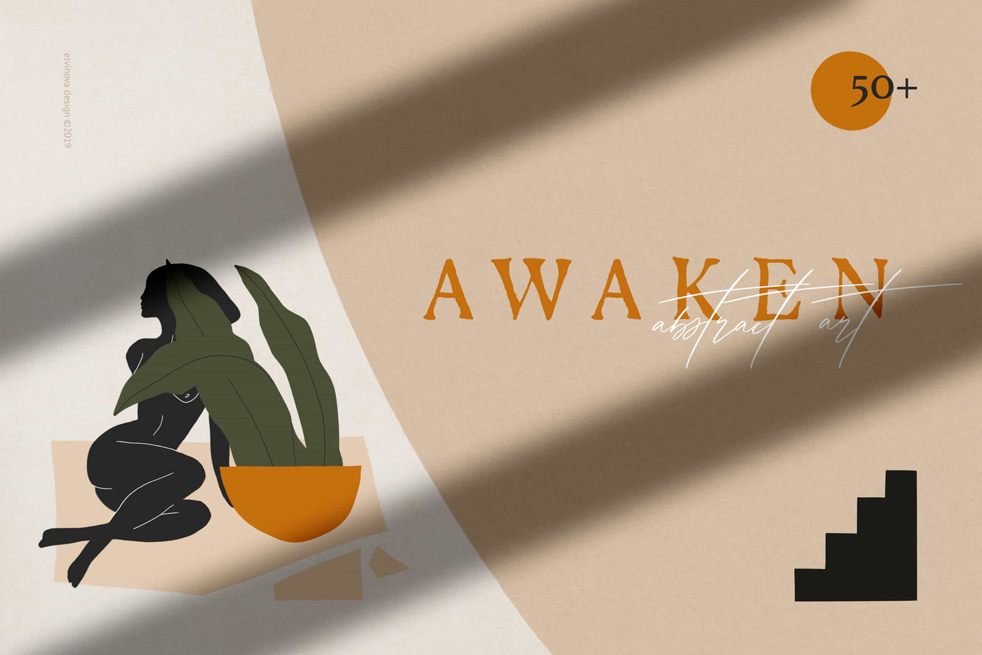 The Abstract Print Illustration Bundle - Artixty