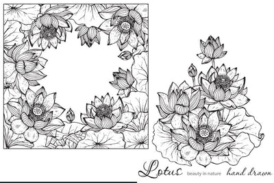 The Large Vector Flowers Bundle - 400+ Design Elements - Artixty
