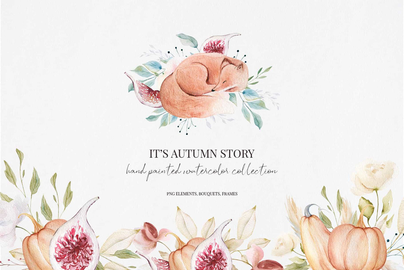 The Whole Shop Watercolor Bundle - 2500+ Elements - Artixty