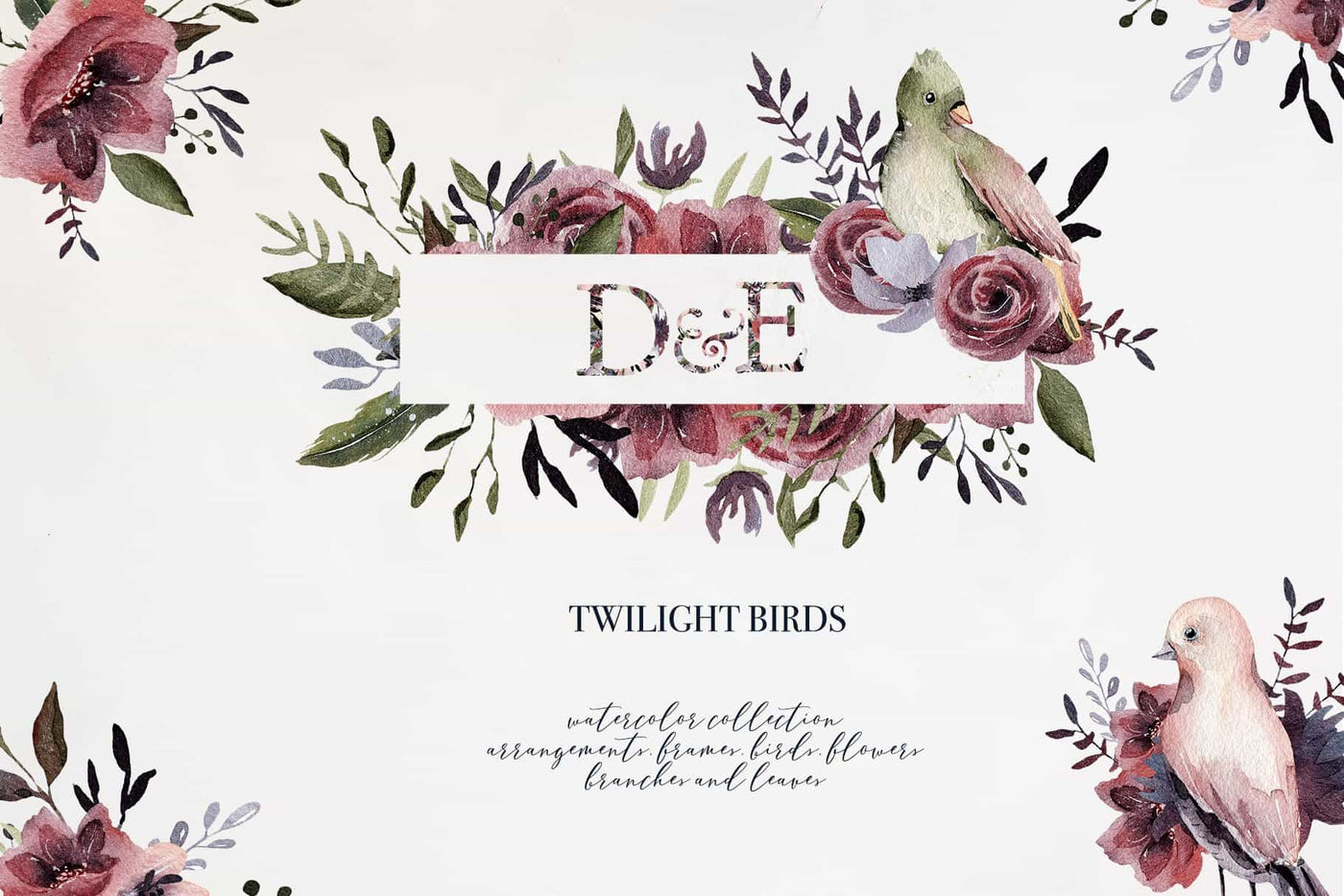 The Whole Shop Watercolor Bundle - 2500+ Elements - Artixty