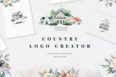 The Whole Shop Watercolor Bundle - 2500+ Elements - Artixty