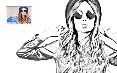 31 Trendy Sketch Photoshop Actions Bundle