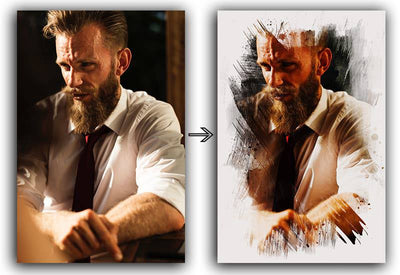 11-In-1 Elegant Watercolor Photoshop Actions Bundle - Artixty