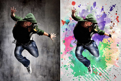 15 Wall Art Photoshop Actions Bundle - Artixty