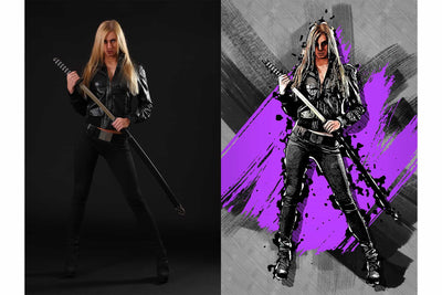 15 Wall Art Photoshop Actions Bundle - Artixty