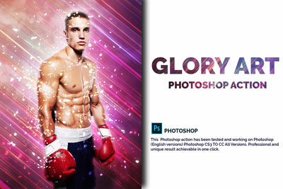 15 Wall Art Photoshop Actions Bundle - Artixty