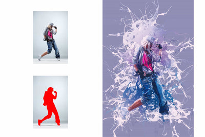 15 Wall Art Photoshop Actions Bundle - Artixty