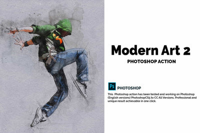 15 Wall Art Photoshop Actions Bundle - Artixty