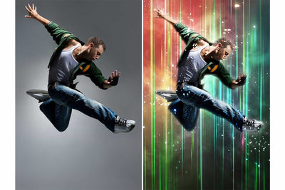 15 Wall Art Photoshop Actions Bundle - Artixty