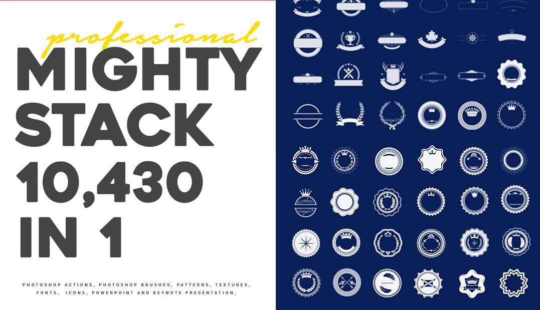 10,430-In-1 Mighty Stack Design Bundle - Artixty