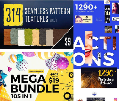10,430-In-1 Mighty Stack Design Bundle - Artixty