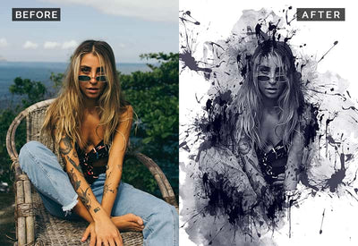 8-In-1 Vibrant Photoshop Actions Bundle - Artixty