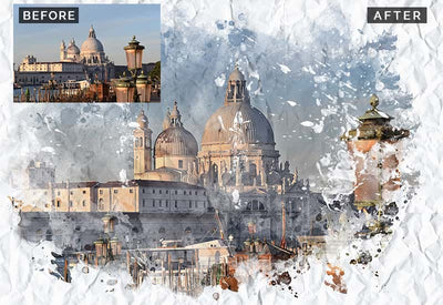 8-In-1 Vibrant Photoshop Actions Bundle - Artixty