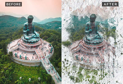 8-In-1 Vibrant Photoshop Actions Bundle - Artixty