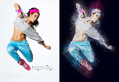 8-In-1 Vibrant Photoshop Actions Bundle - Artixty