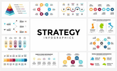 The Gigantic Bundle Of 2300 Infographics Elements - Artixty