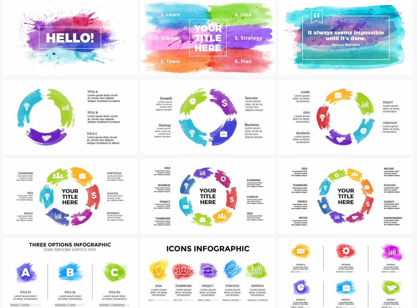 The Gigantic Bundle Of 2300 Infographics Elements - Artixty