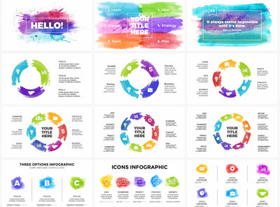The Gigantic Bundle Of 2300 Infographics Elements - Artixty