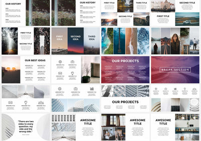 The Gigantic Bundle Of 2300 Infographics Elements - Artixty