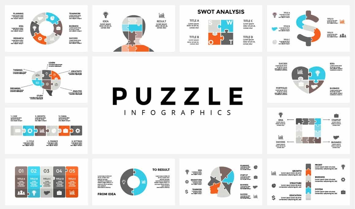 The Gigantic Bundle Of 2300 Infographics Elements - Artixty