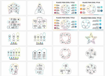 The Gigantic Bundle Of 2300 Infographics Elements - Artixty