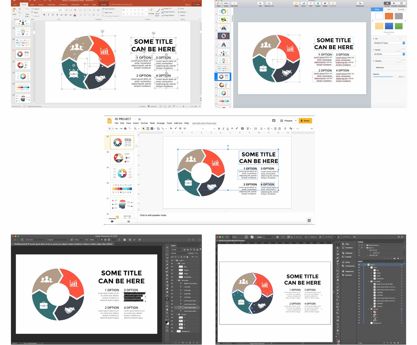 The Gigantic Bundle Of 2300 Infographics Elements - Artixty