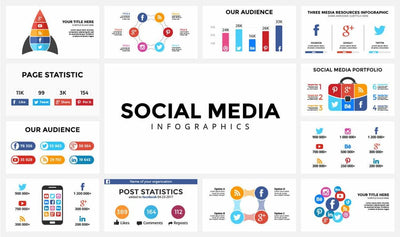 The Gigantic Bundle Of 2300 Infographics Elements - Artixty