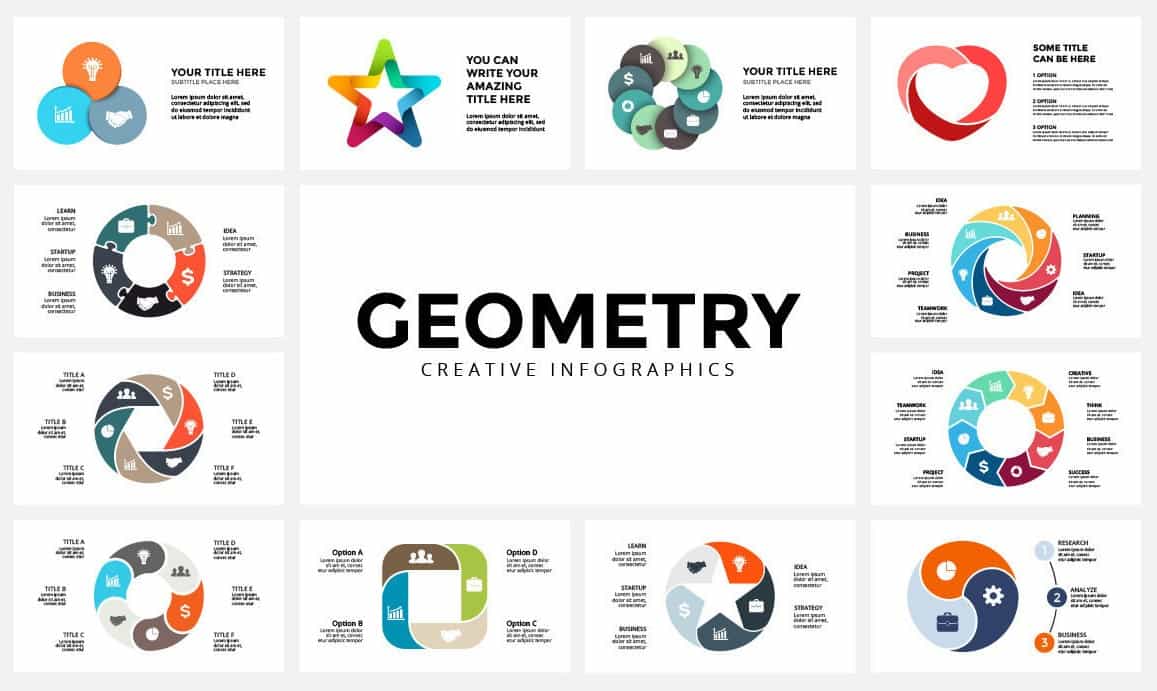 The Gigantic Bundle Of 2300 Infographics Elements - Artixty
