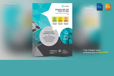 Entire Shop Presentation & Print Bundle  - 230+ Elements - Artixty