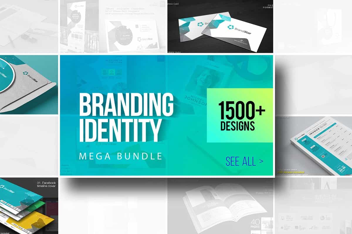 Entire Shop Presentation & Print Bundle  - 230+ Elements - Artixty