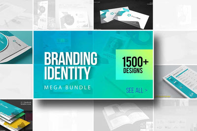 Entire Shop Presentation & Print Bundle  - 230+ Elements - Artixty