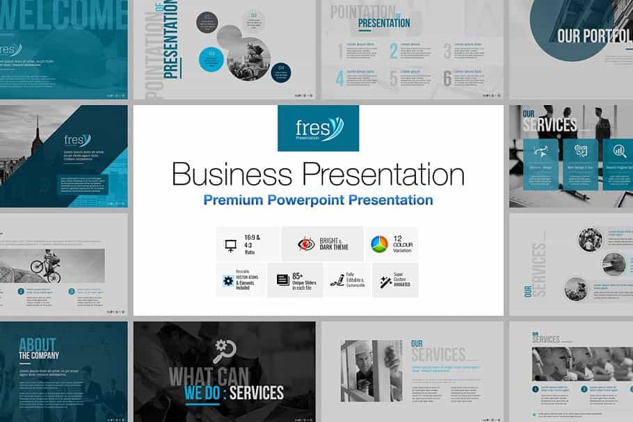 Entire Shop Presentation & Print Bundle  - 230+ Elements - Artixty
