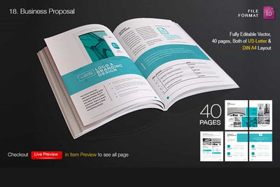 Entire Shop Presentation & Print Bundle  - 230+ Elements - Artixty